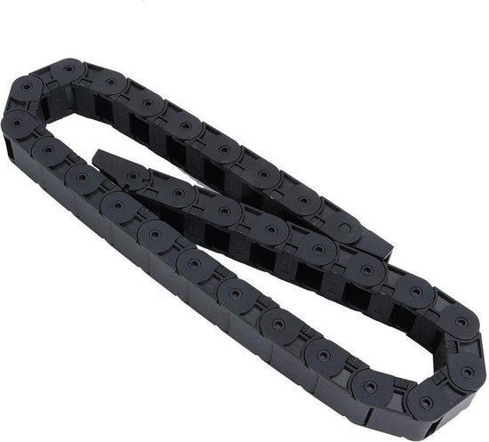Nylon Kabelsleeve 18x25mm Zwart 1M voor 3D-printer CNC