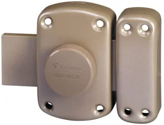Omgoods 64300/SC deurslot met grijze cilindrische knop