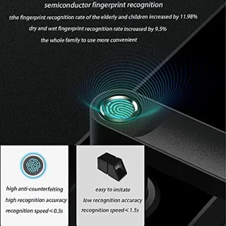 Organic Keyless Entry Zinc Alloy Door Lock