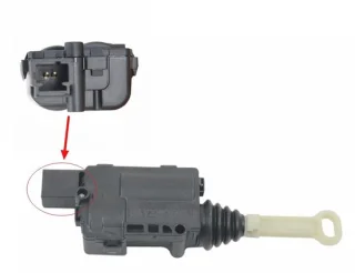 Peugeot 1007 Deurslot actuator schuifdeur