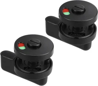 Privacy Indicator Deurslot 54 mm Zwart