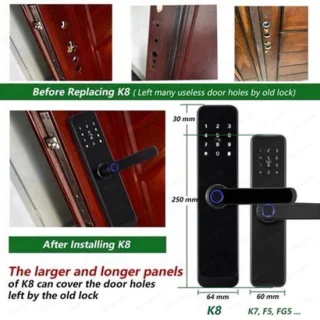 Raykube slank deurslot smart lock