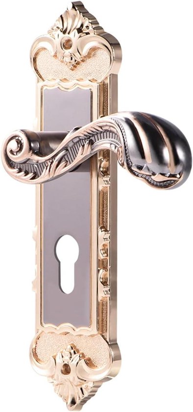 Retro Aluminium Deurslot Vintage - 3 Sleutels