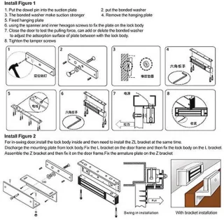 RFID Deurcontroller met Elektrisch Magneetslot en Toetsenbord