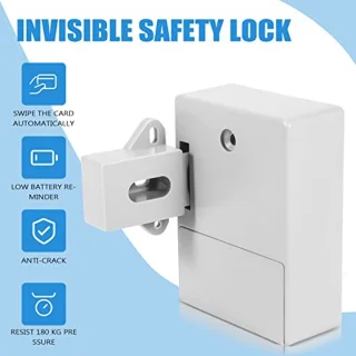 RFID Elektronisch Kastslot voor Lades (Wit)