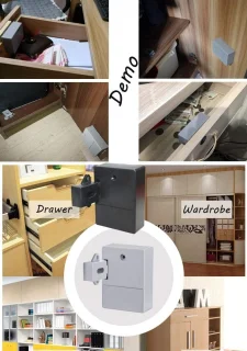 RFID Kastslot voor Houten Lades en Meubels