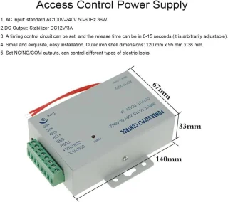 RFID toegangscontrolesysteem set