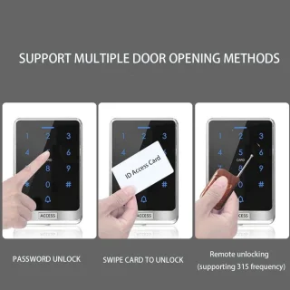 RFID Touchscreen Toegangscontrolesysteem Compleet
