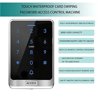 RFID Touchscreen Toegangscontrolesysteem