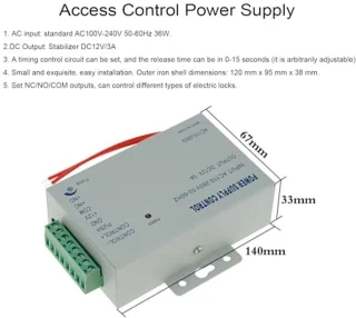 RFID Touchscreen Toegangscontrolesysteem