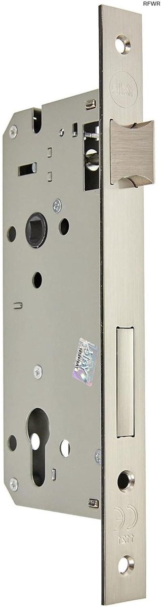 De RFWR® Deurslot Hout Nikkel Gesatineerd 50 mm in één oogopslag