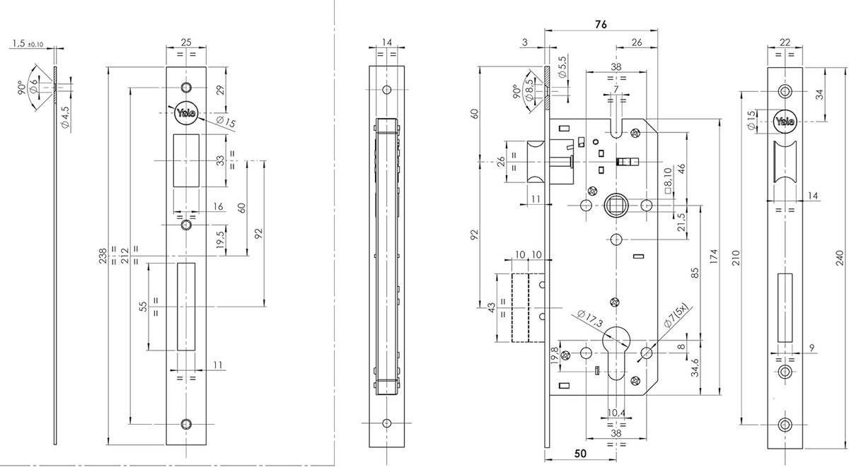 Wat vinden we goed aan de RFWR® Deurslot Hout Nikkel Gesatineerd 50 mm