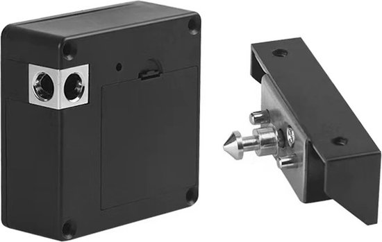RM Store® Smart Elektrisch Deurslot Zwart 7.5x7.5x3 cm