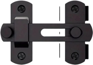 RVS Schuurslot 90 mm - Zilver
