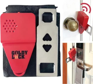SafeGuard TravelLock Draagbaar Deurslot