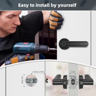Secureo Slim Deurklink