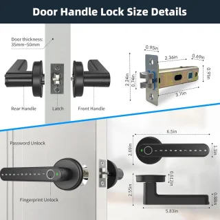 Secureo Slim Deurklink