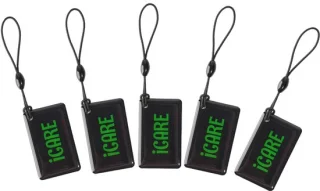 Set van 5 RFID-tokens voor slimme deuren