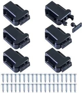 Set van 6 deurgrendels