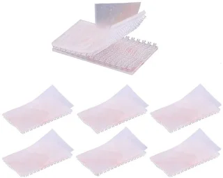 Set van 6 Dual Lock-bevestigingsstrips