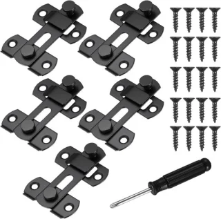 ShopVlot deurslot 3 inch RVS flip sliding barn slot