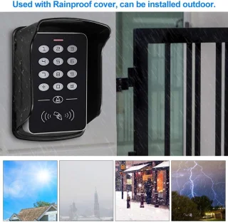 ShopVlot RFID-controller met toetsenbord voor één deur