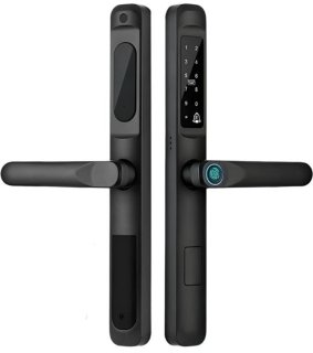 De Slank Smart Lock Deurslot Zwart in één oogopslag