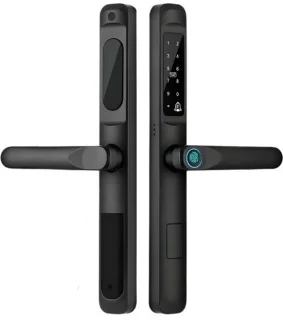 Slank Smart Lock Deurslot Zwart