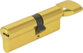 Sleutelcilinder 36/31 mm met knopzijde, M-winkel