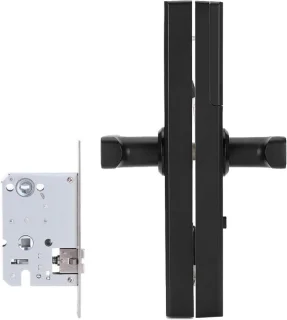 Slim app deurslot - zwart