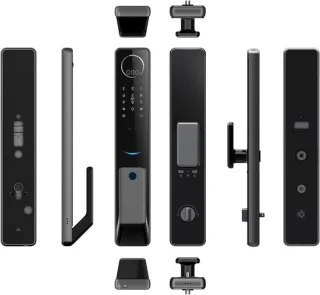 Slim biometrisch deurslot