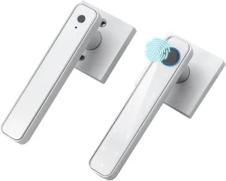 Slim Biometrisch Deurslot Zilver