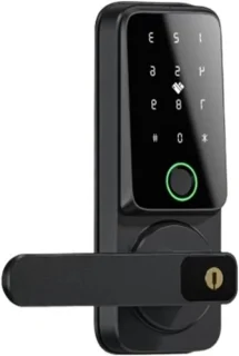 Slim Biometrisch Deurslot - Zwart