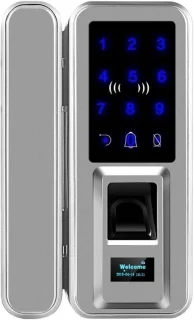 Slim biometrisch deurslot zwart