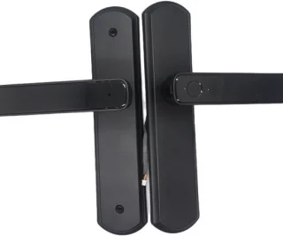 Slim deurslot 35-50mm zwart