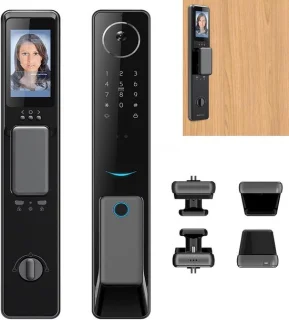 Slim deurslot biometrisch grijs
