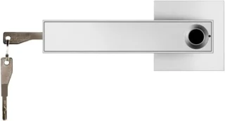 Slim deurslot biometrisch handvat