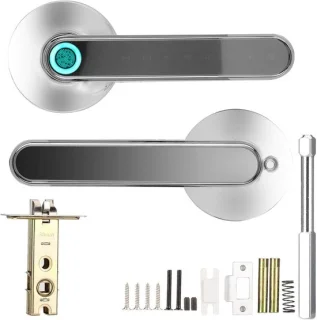 Slim Deurslot Chroom 35–55 mm