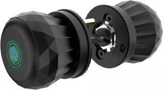 Slim Deurslot Deurknop 10 mm Zwart