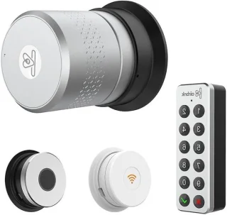 Slim deurslot - digitaal keyless slot - zwart