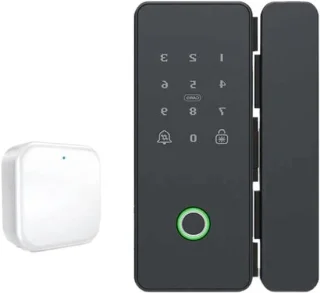 Slim deurslot - digitaal slot - zilver