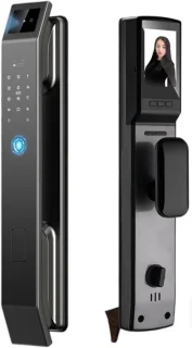 Slim deurslot - digitaal slot - zilver