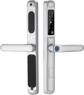 Slim deurslot digitaal slot zilver
