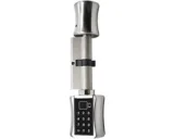 Slim deurslot - elektronisch - 60mm - zilver