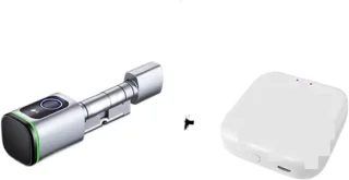Slim deurslot elektronisch A 35 B 35 zilver