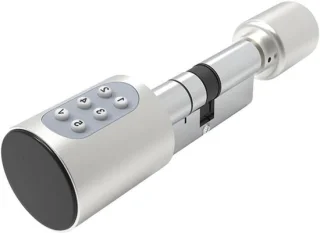 Slim deurslot - elektronisch slot - zilver