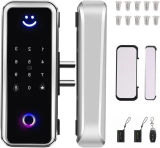 Slim deurslot - elektronisch slot - zilver