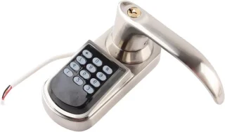 Slim deurslot - elektronisch slot - zilver