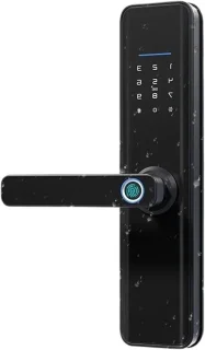 Slim deurslot - elektronisch slot - zwart