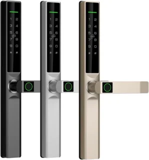 Slim deurslot - elektronisch slot - zwart
